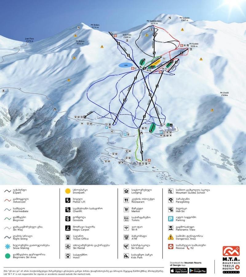 New Gudauri Redco Twins-Premium Mountain Apartment Close The Gondola Lift エクステリア 写真
